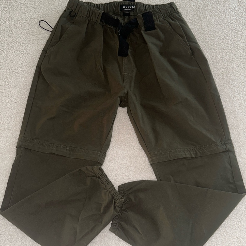 WYTV Olive Green Track Pants